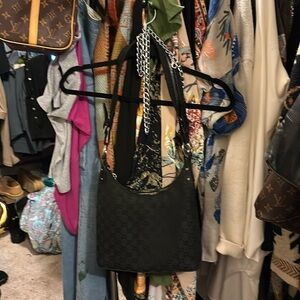Gucci gg logo cross body tote purse hobo bag satchel